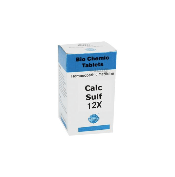 Bahola Calc sulf Biochemic Tablet 12X
