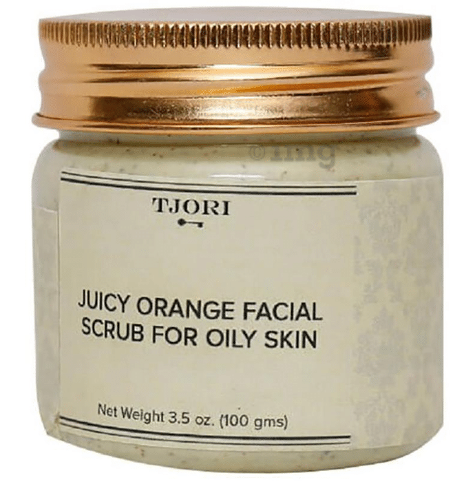 Tjori Juicy Orange for Oily Skin Facial Scrub
