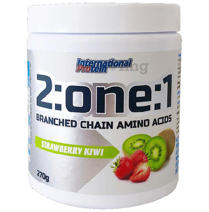 International Protein 2:one:1 Branched Chain Amino Acid Strawberry Kiwi
