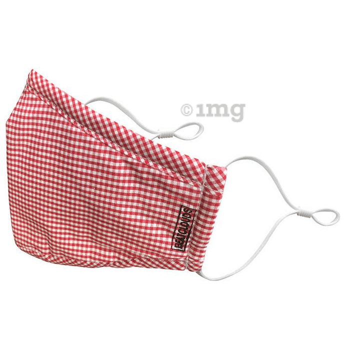 Beatclouds Adult N95 PM 2.5 Anti Pollution Facemask Red