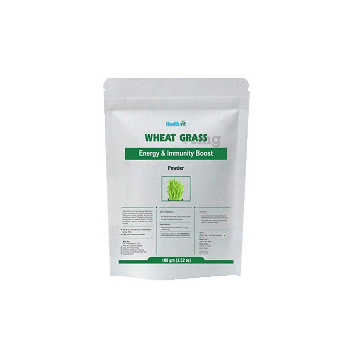 HealthVit Wheat Grass Powder