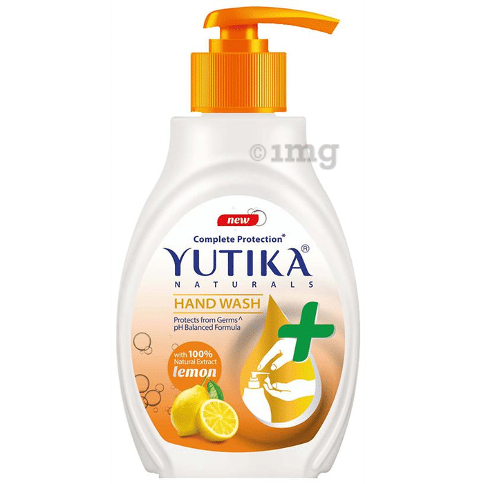 Yutika Naturals Complete Protection Hand Wash Lemon