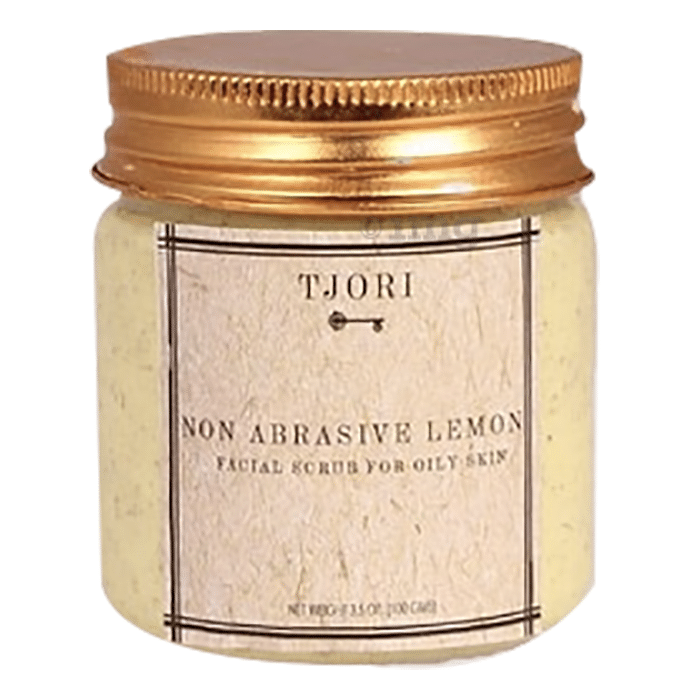 Tjori Non Abrasive Lemon for Oily Skin Facial Scrub