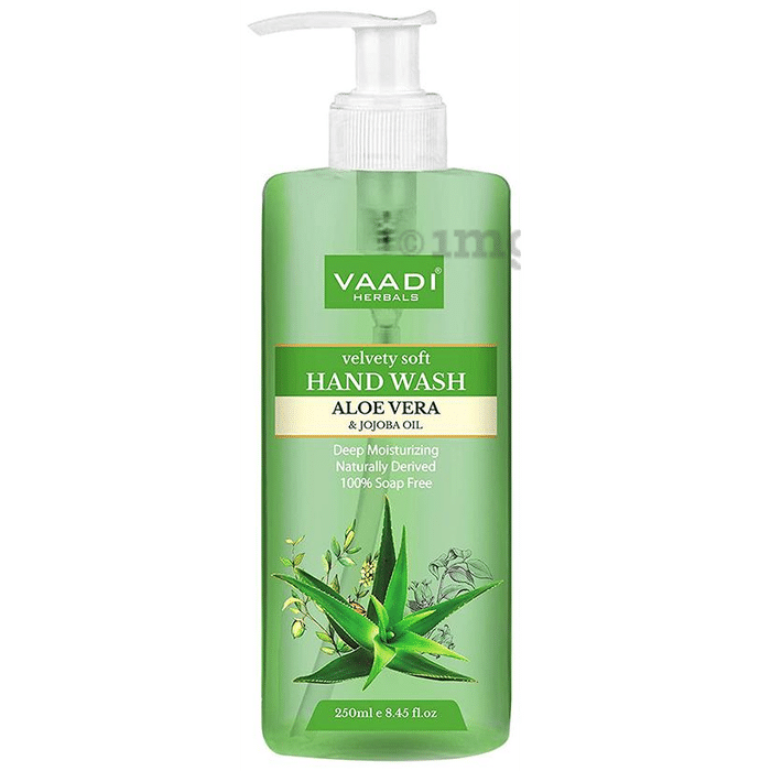 Vaadi Herbals Velvety Soft Aloe Vera and Jojoba Oil Hand Wash