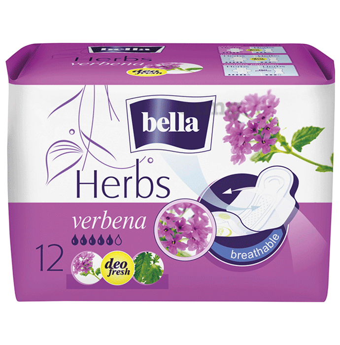 Bella Herbs Sanitary Pads with Verbena