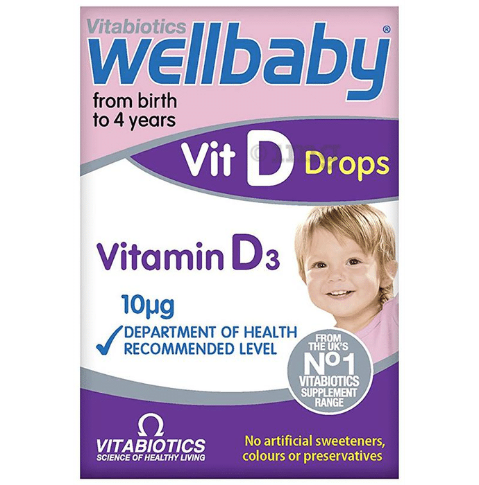 Wellbaby Vit D3 Oral Drops