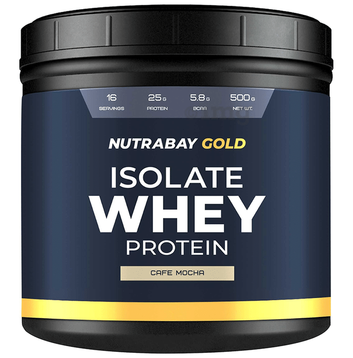 Nutrabay Gold Isolate Whey Protein Cafe Mocha