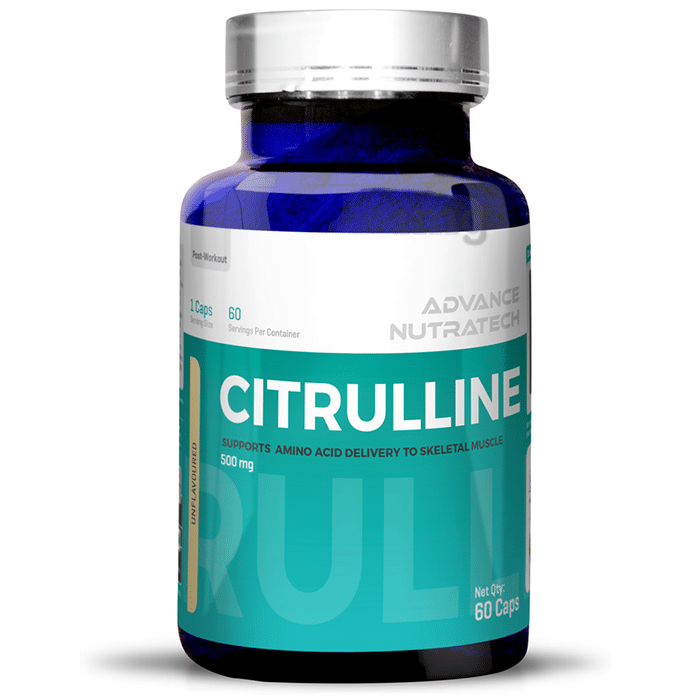 Advance Nutratech Citrulline Unflavoured Capsule