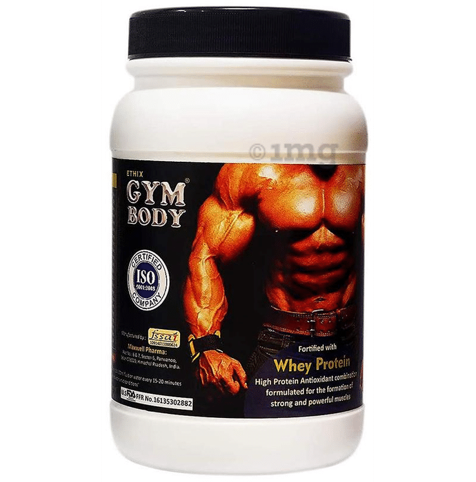 Ethix Gym Body Whey Protein Powder Chocolate