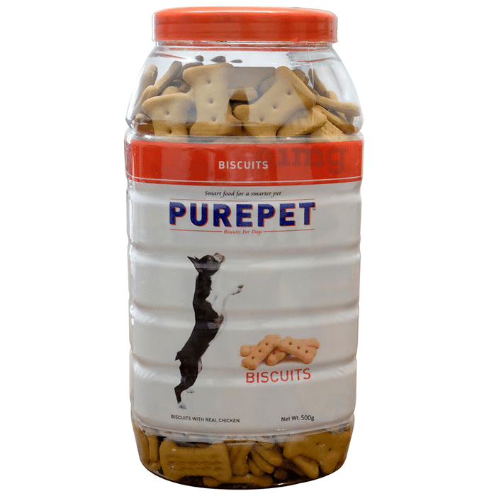 Purepet Real Chicken Biscuits for Dogs | Mutton Flavour