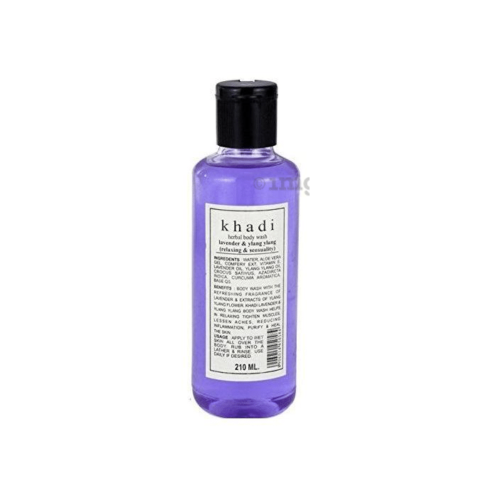 Khadi Herbal Lavender and Ylang Ylang Body Wash
