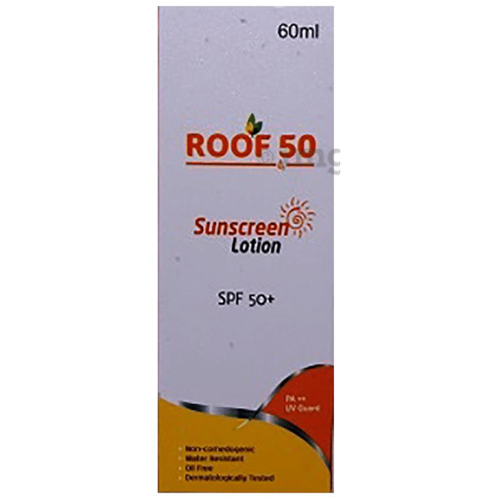 Roof 50 Sunscreen Lotion SPF 50+