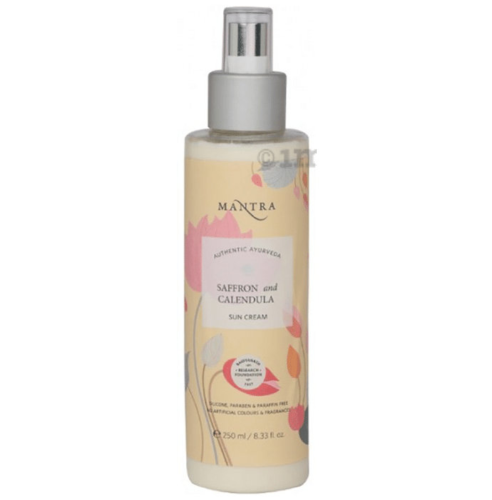 Mantra Saffron and Calendula Sun Cream - SPF 50 PA+