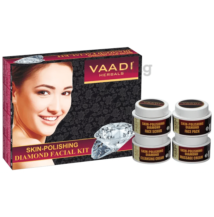 Vaadi Herbals Skin-Polishing Diamond Facial Kit 70gm