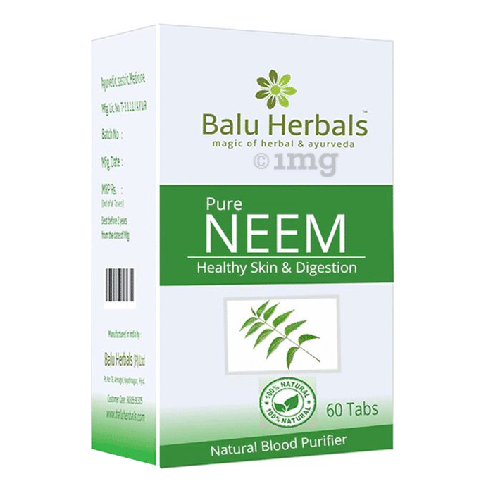 Balu Herbals Pure Neem Tablet