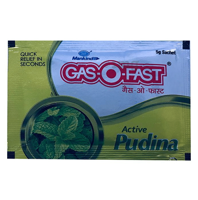 Gas-O-Fast Sachet Pudina
