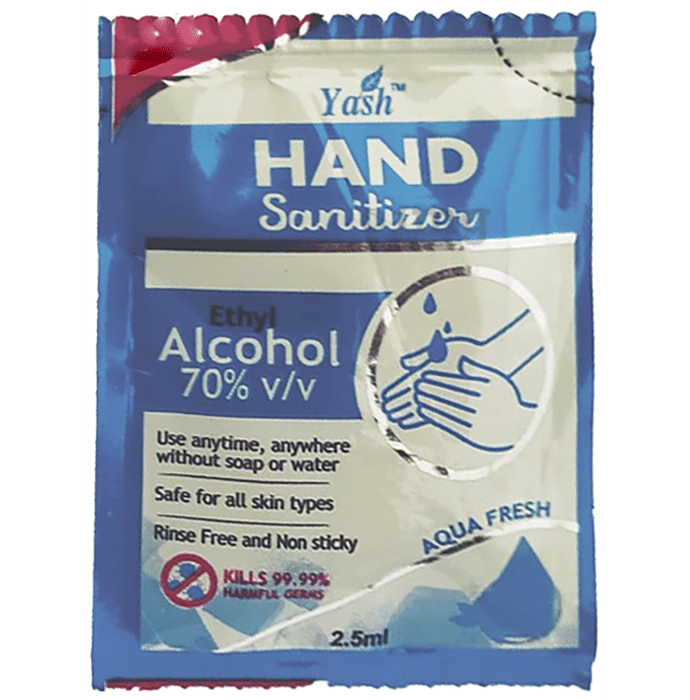 Yash Hand Sanitizer (2.5ml Each)