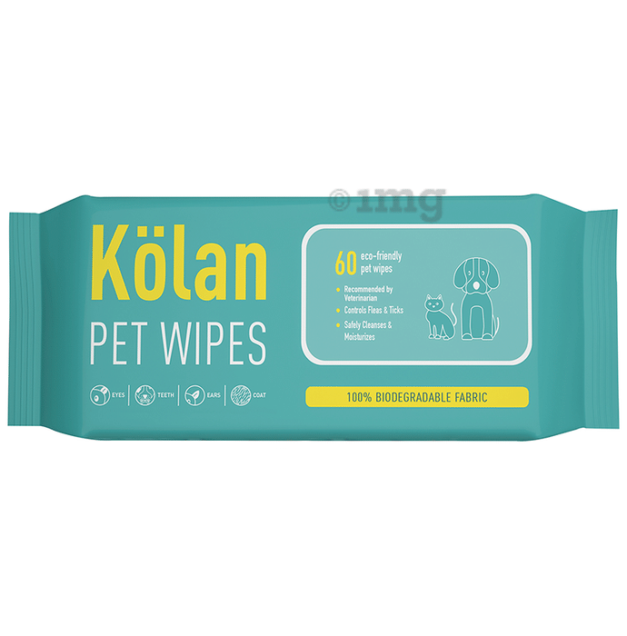 Kolan Eco-Friendly Pet Wipes
