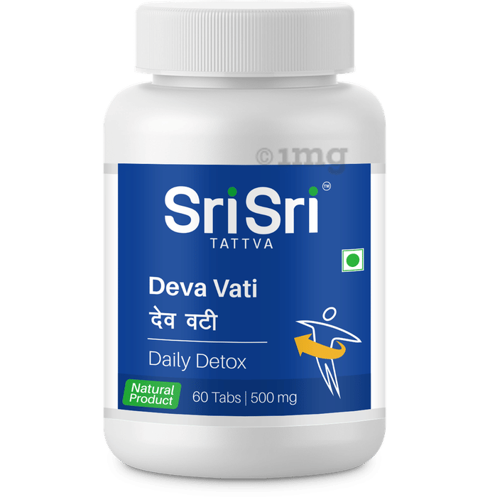 Sri Sri Tattva Deva Vati 500mg Buy bottle of 60 tablets at best price in India 1mg