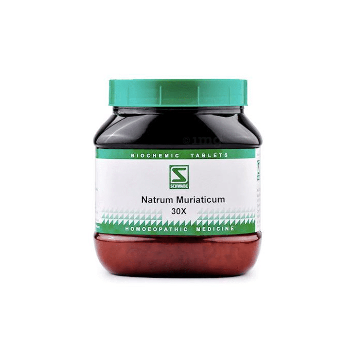 Dr Willmar Schwabe India Natrum Muriaticum Biochemic Tablet 30X