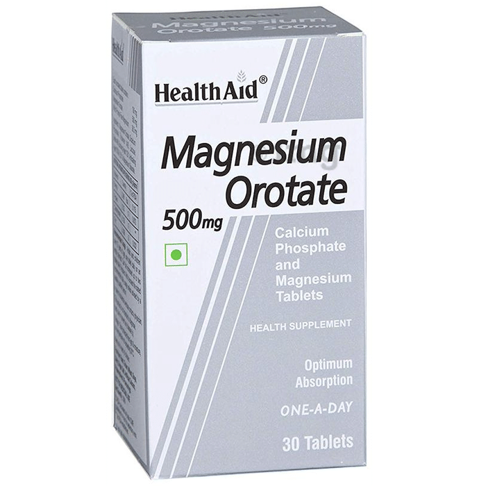 Healthaid Magnesium Orotate 500mg Tablet