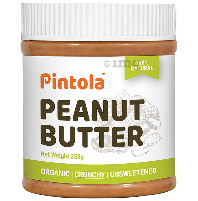 Pintola Organic Peanut for Weight Management & Healthy Heart | Butter Crunchy