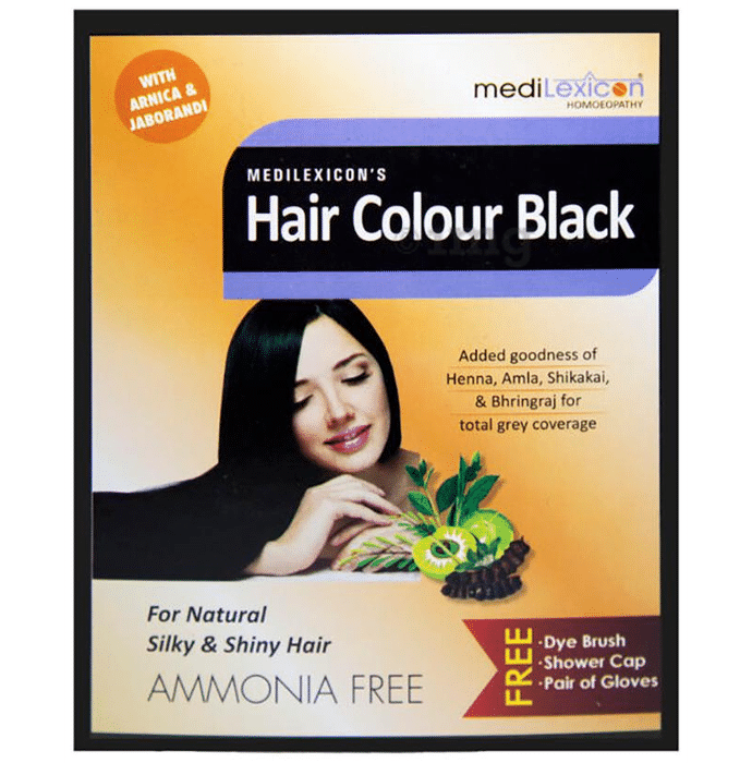 Medilexicon Hair Colour Sachet (10gm Each) Black