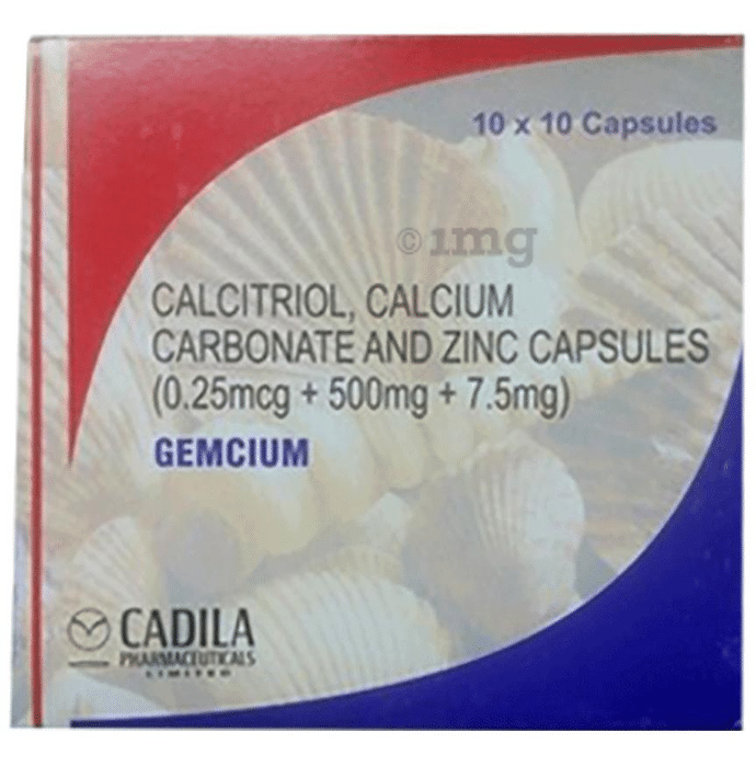 Gemcium Soft Gelatin Capsule