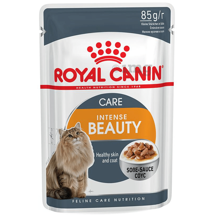Royal Canin Wet Cat Food (12x85gm) Intense Beauty
