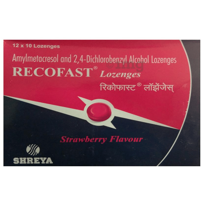 Recofast Lozenges Strawberry