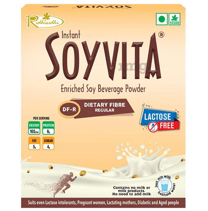 Soyvita Enriched Soy Beverage Powder Dietary Fiber Regular