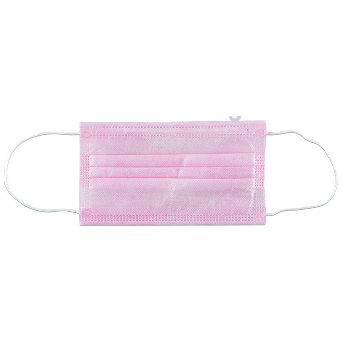 SpiceJet Disposable Face Mask Pink