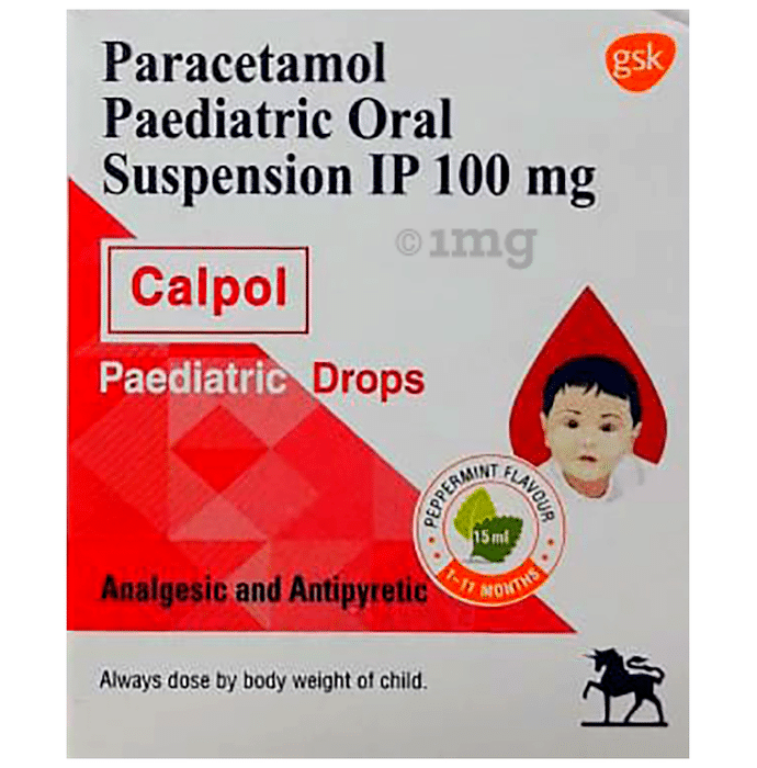 Calpol Paediatric Drops Peppermint
