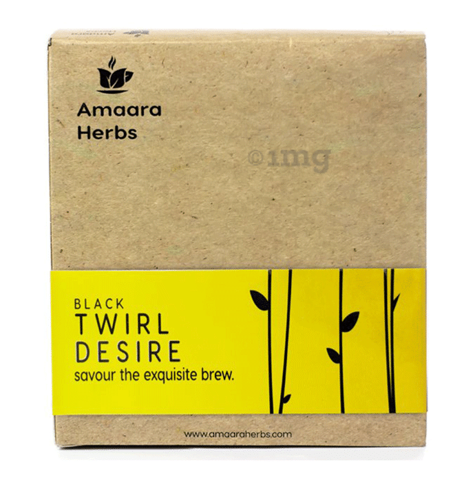 Amaara Herbs Black Twirl Desire Tea