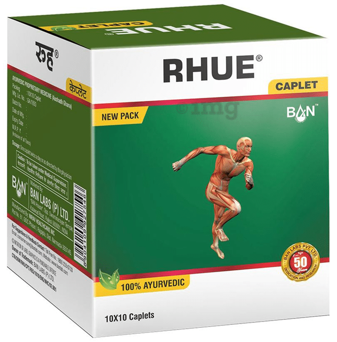 Rhue |Ayurvedic Pain Relief | Improve Bone & Joint Health | Caplet