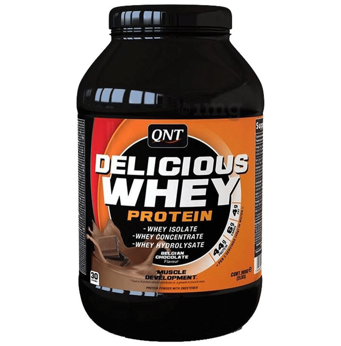 QNT Delicious Whey Protein Belgian Chocolate