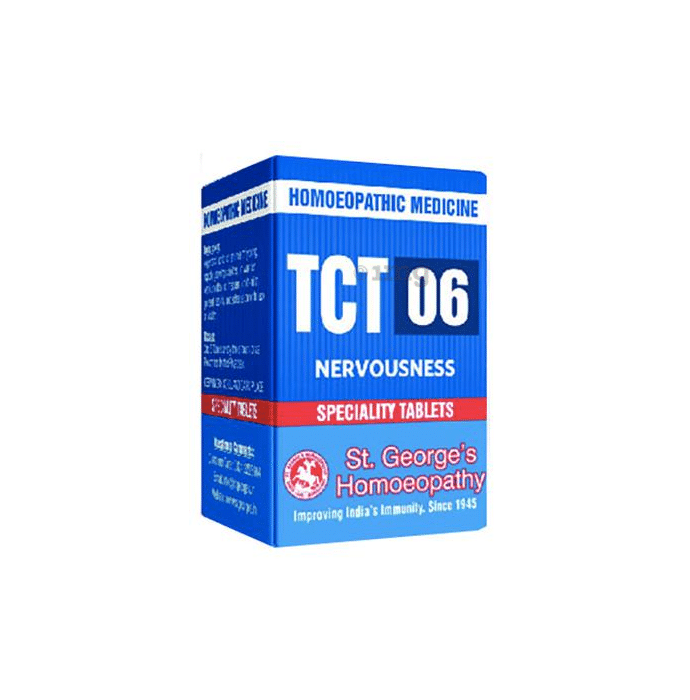 St. George’s TCT 06  Nervousness Tablet
