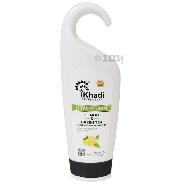 Khadi Professional Lemon & Green Tea Shower Cream