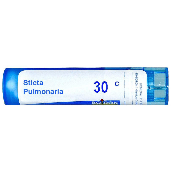 Boiron Sticta Pulmonaria Single Dose Approx 200 Microgranules 30 CH