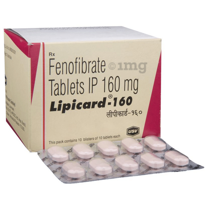 Lipicard 160 Tablet