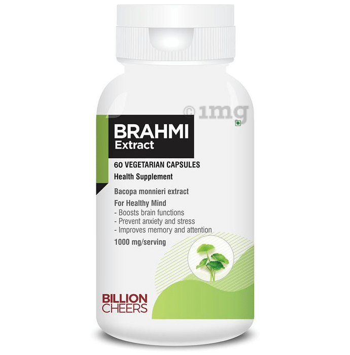Billion Cheers Brahmi Extract Vegetarian Capsules