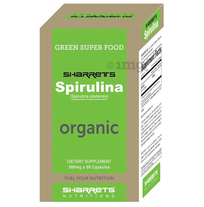 Sharrets Organic Spirulina Capsule