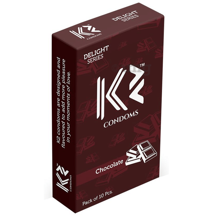 K2 Delight Series Condom with Dotted Rings