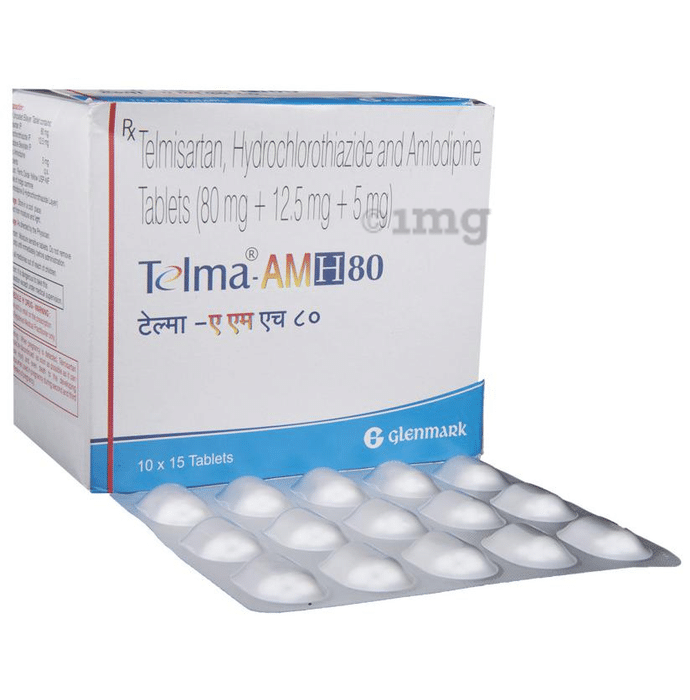 Telma-AM H 80 Tablet