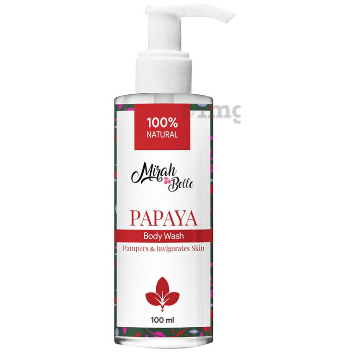 Mirah Belle Papaya Body Wash (100ml Each)