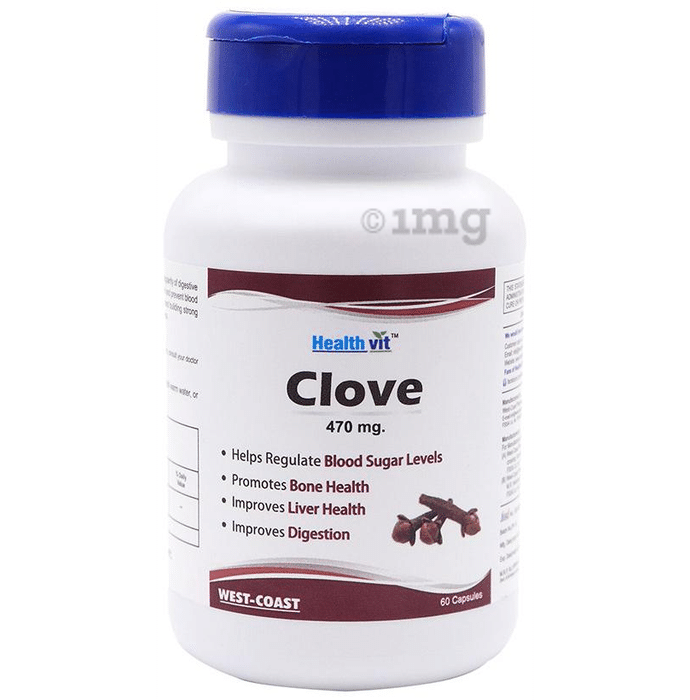 HealthVit Clove 470mg Capsule