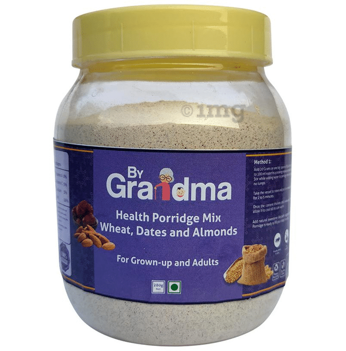 ByGrandma Health Porridge Mix for Grown-Up & Adults Wheat, Dates & Almonds