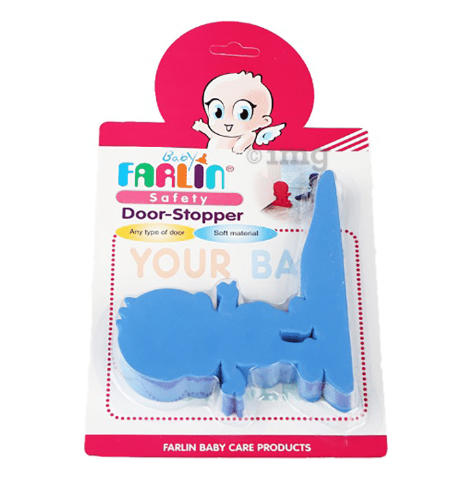 Farlin Safety Door-Stopper Blue