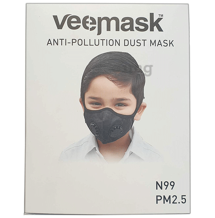 Veemask N99 Anti-Pollution Dust Face Mask with Two Valves Small