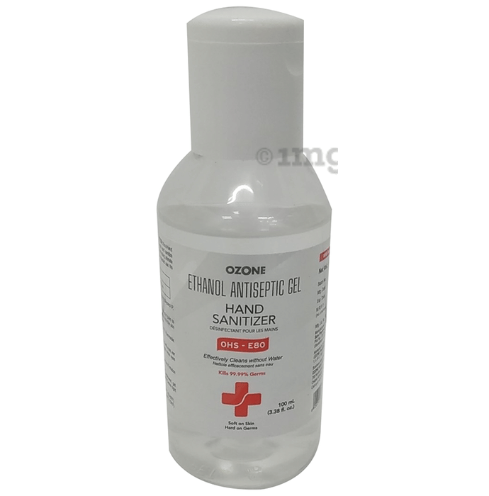 Ozone Ethanol Antiseptic Gel Hand Sanitizer